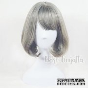 [图]灰棕色亚麻头发图像显示了一点固定